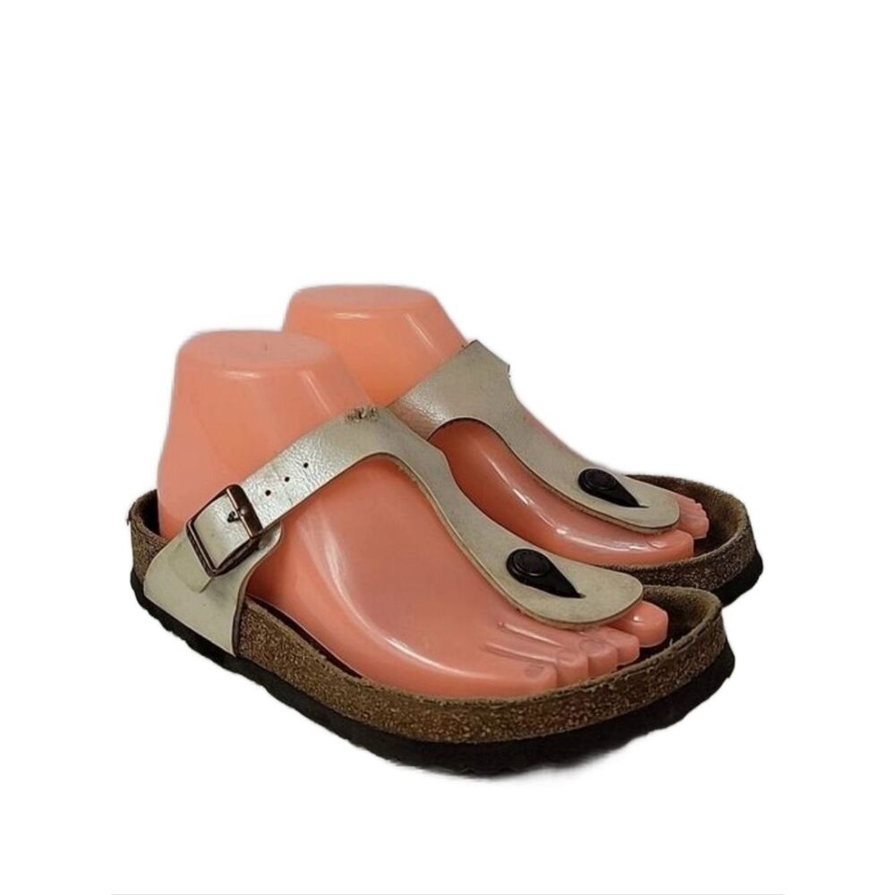Birkenstock Gizeh Pearl White Women's Sandals